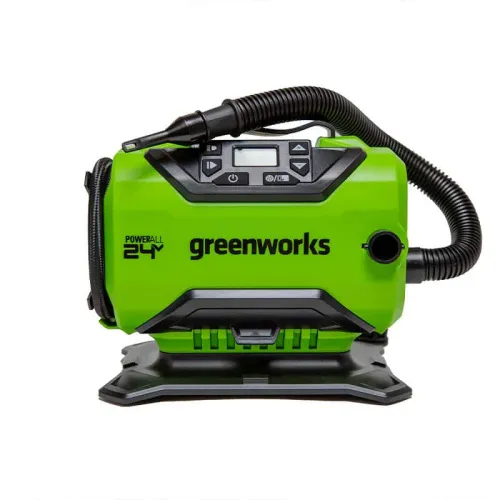 Компрессор Greenworks ACG301 24V/12V 3400807 аккумуляторный — детальное фото
